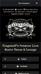 Mobile Screenshot of flagstaffgreenroom.com